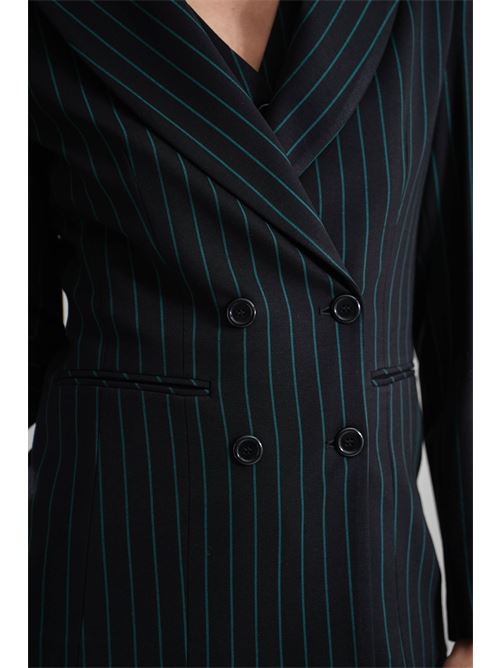 Giacca doppio petto GM by Gai Mattiolo | GM3577NERO/VERDE